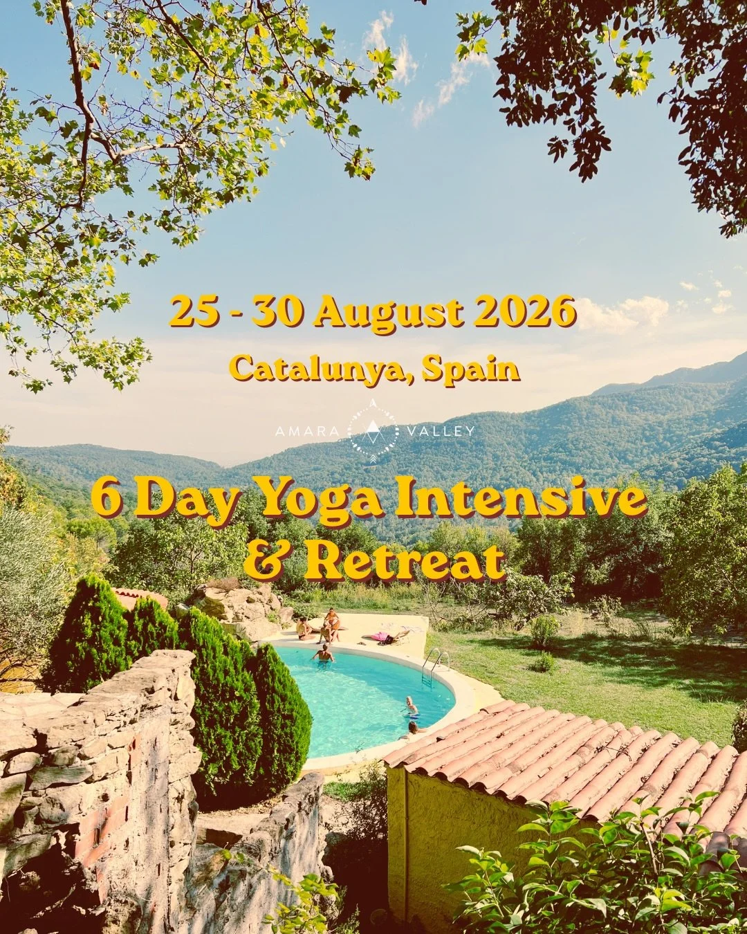 BIG NEWS🤸&zwj;♀️After a fully booked out edition last year, the 6 day Yoga Intensive @amara.valley returns in 2026!

This retreat will have a program like I&rsquo;ve never offered before: this year I will combine the best practices of Yoga, Primal M