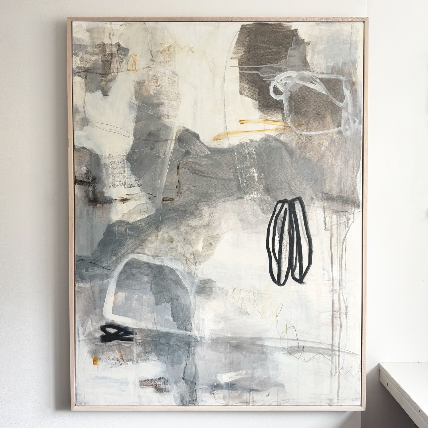Wanderings - 30x40" on canvas, framed