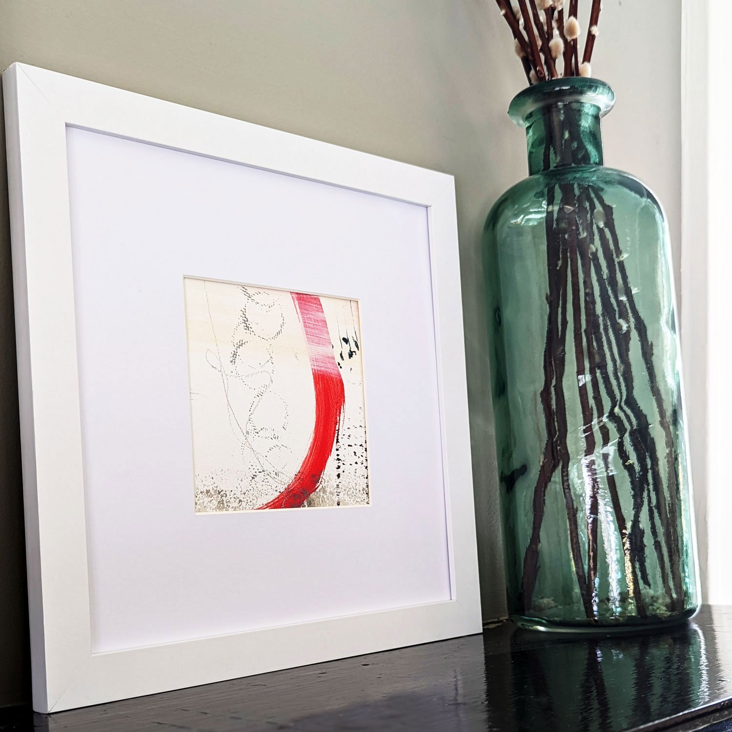 Easy DIY method for framing art on paper — LAURIE BAARS