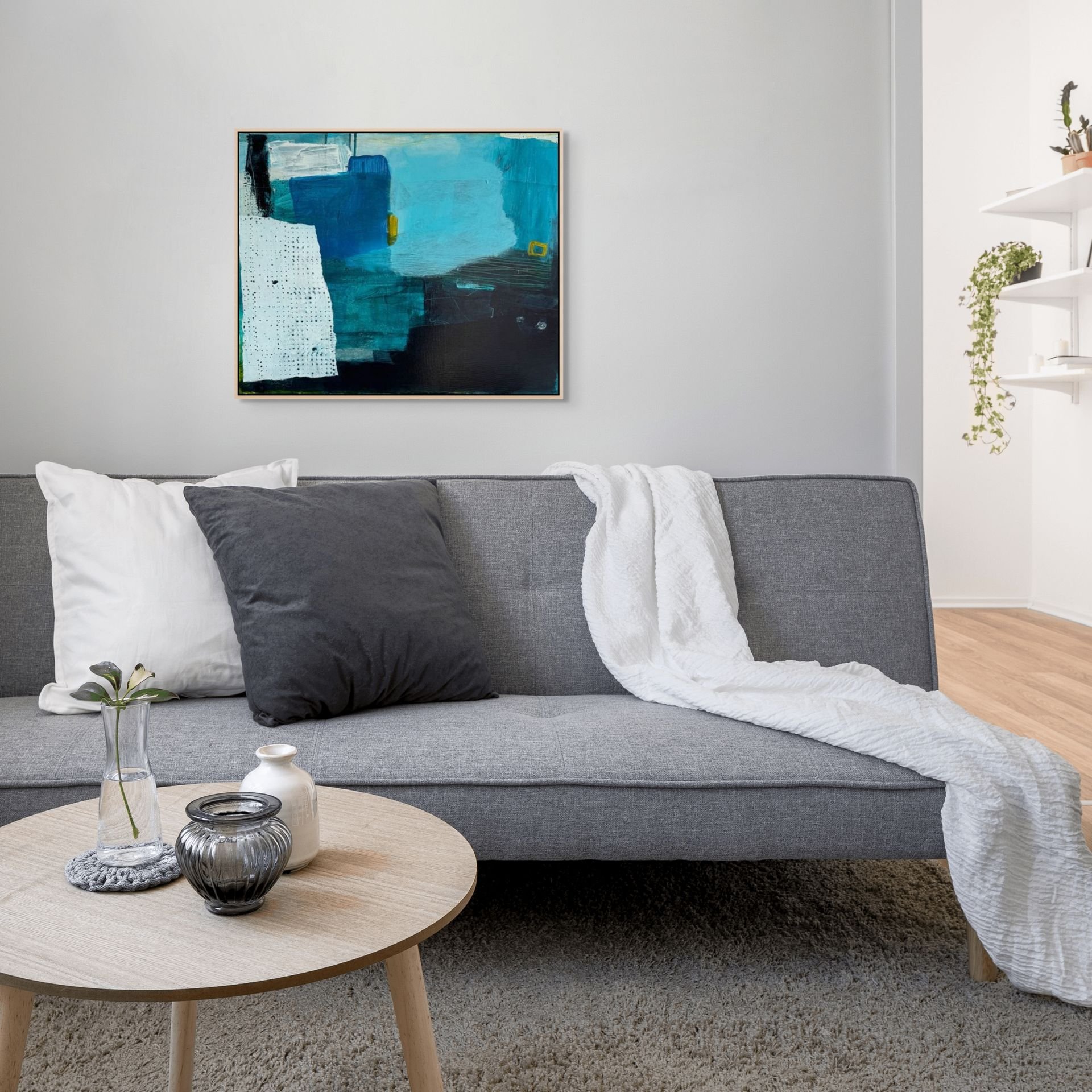 Under the Indigo  |  canvas print