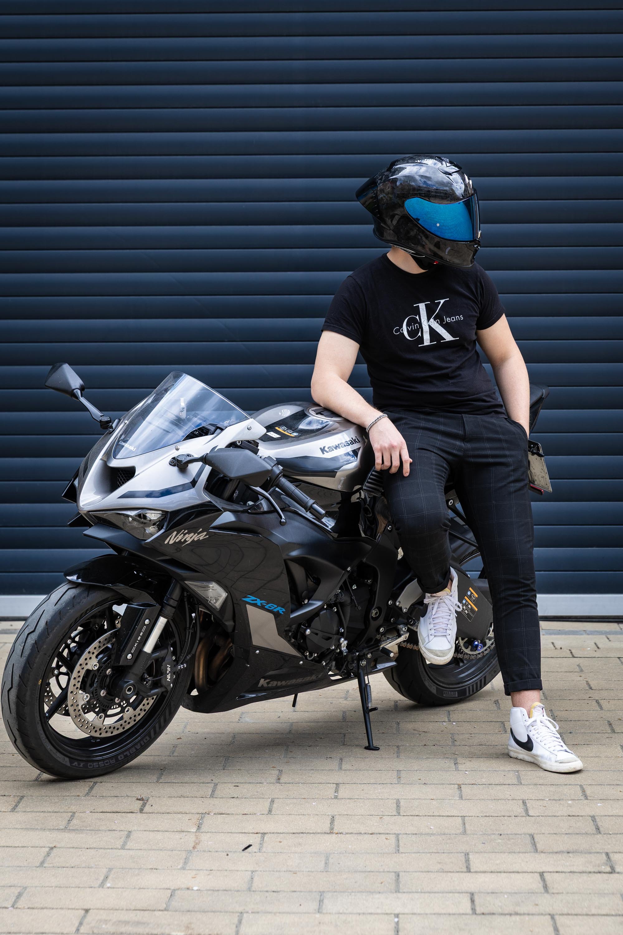 Mototrradfotos Shooting mit Bike