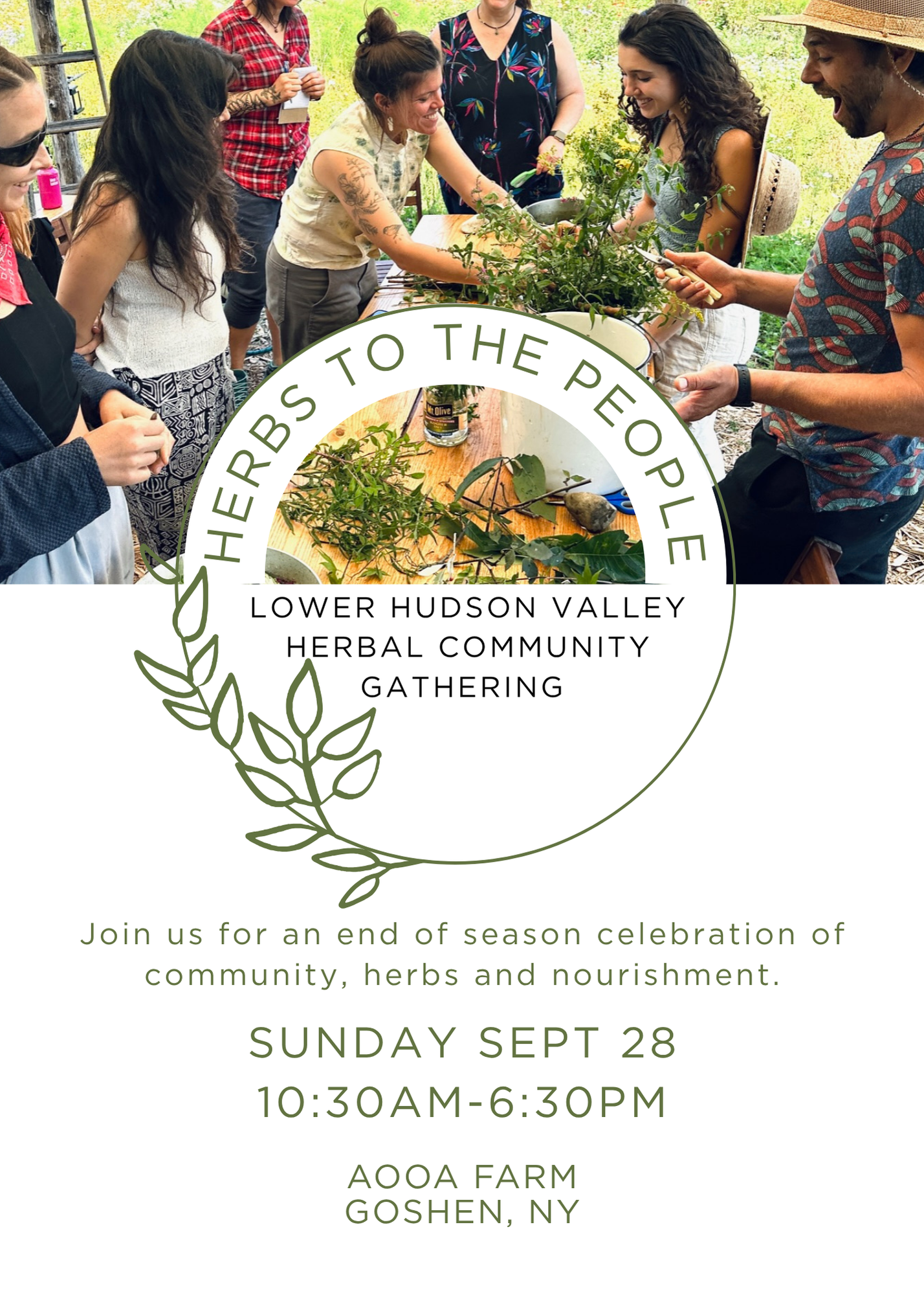 Herbs to the People: Lower Hudson Valley Herbal Community Gathering