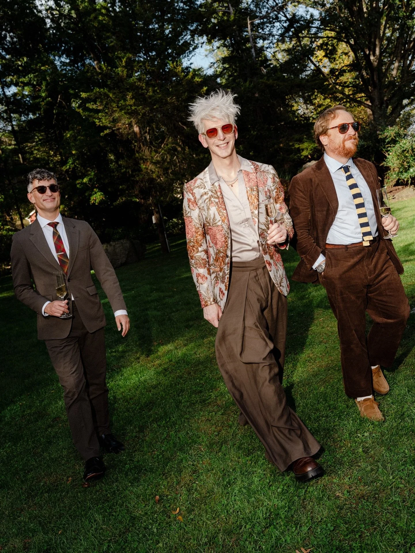 Upstate New York in the October is perhaps the perfect setting for a fall wedding. At least it sure was for Ryan &amp; Rich.  Photos by @amandayoung_photo with @runawayvows, @columbiatentrentals, @chefcgayon and @brightlighteventsinc