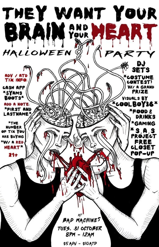 Durham Free Closet Halloween Party