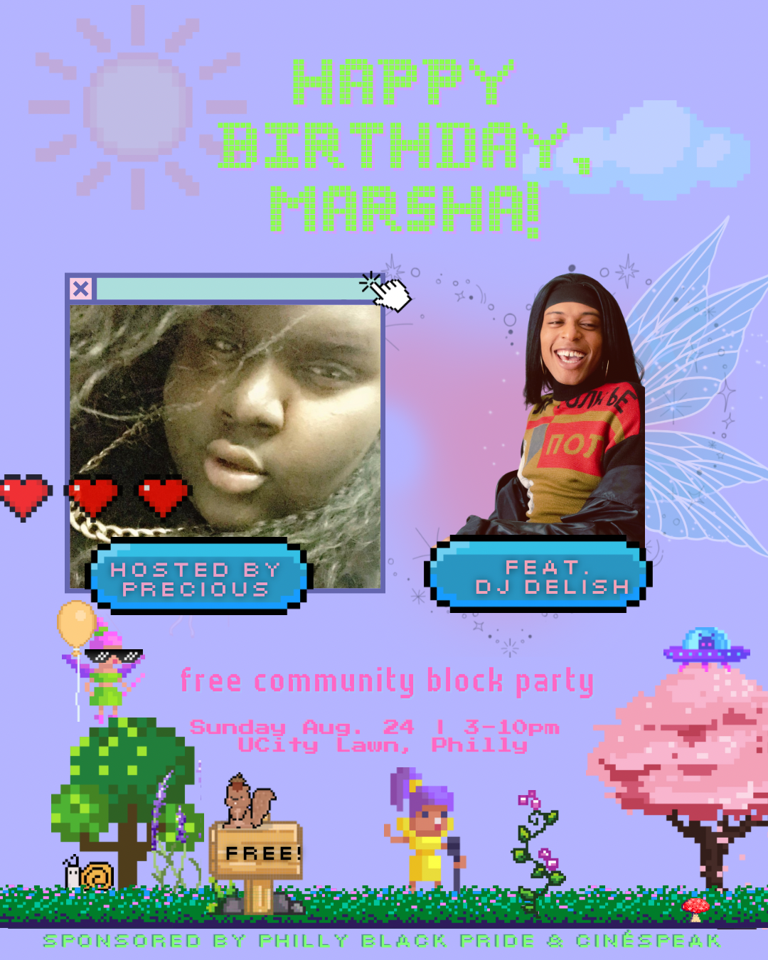 Happy birthday, Marsha! Pixel Flyer - 1_1.PNG