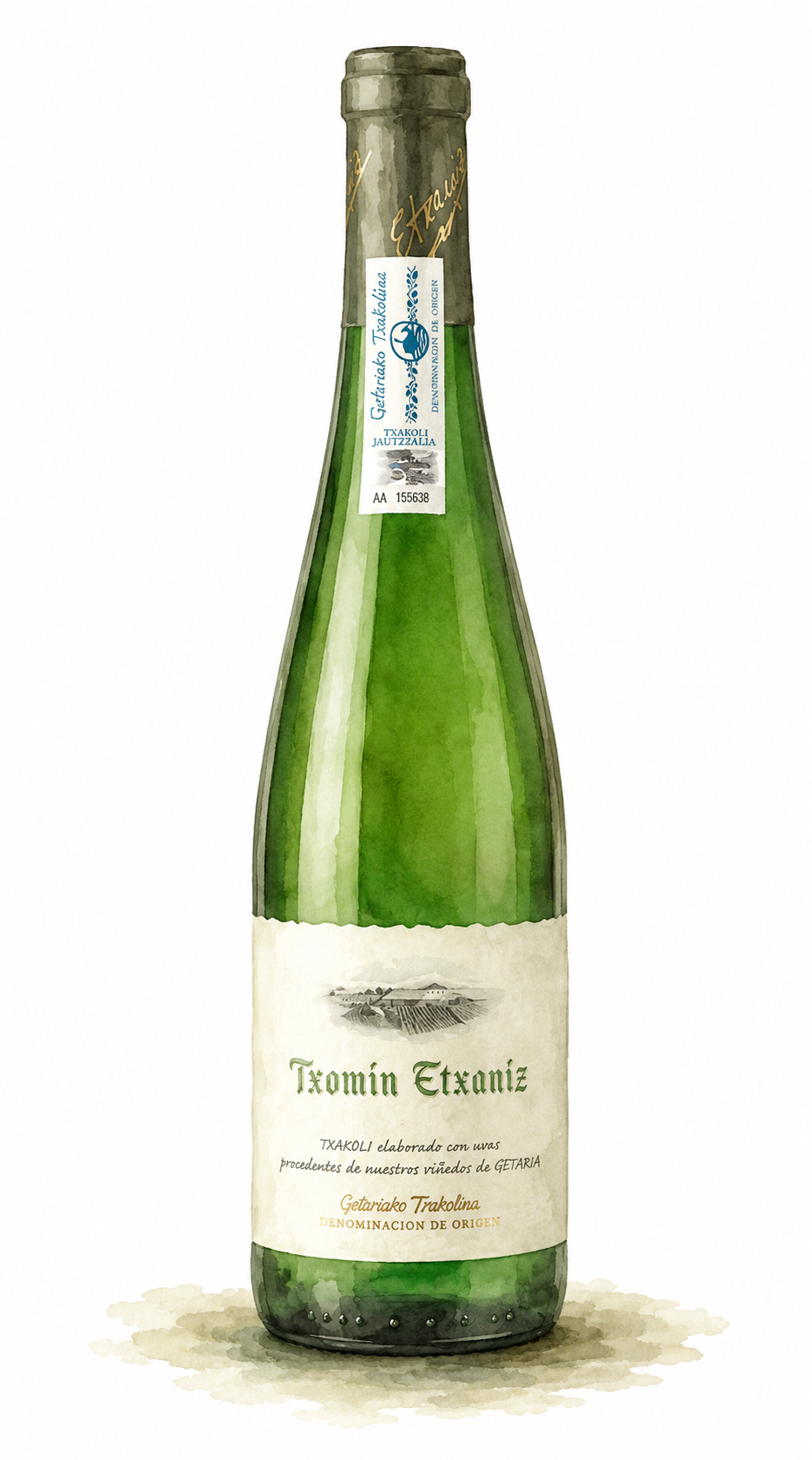 Txomin Etxaniz Txakolina Blanco