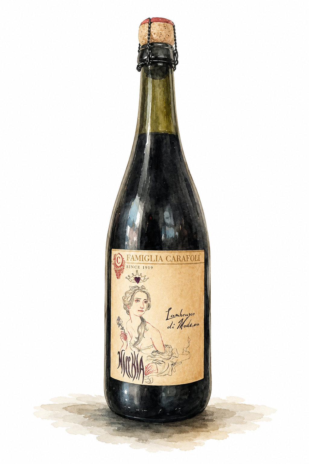 Famiglia Carafoli 'Nicchia' Lambrusco