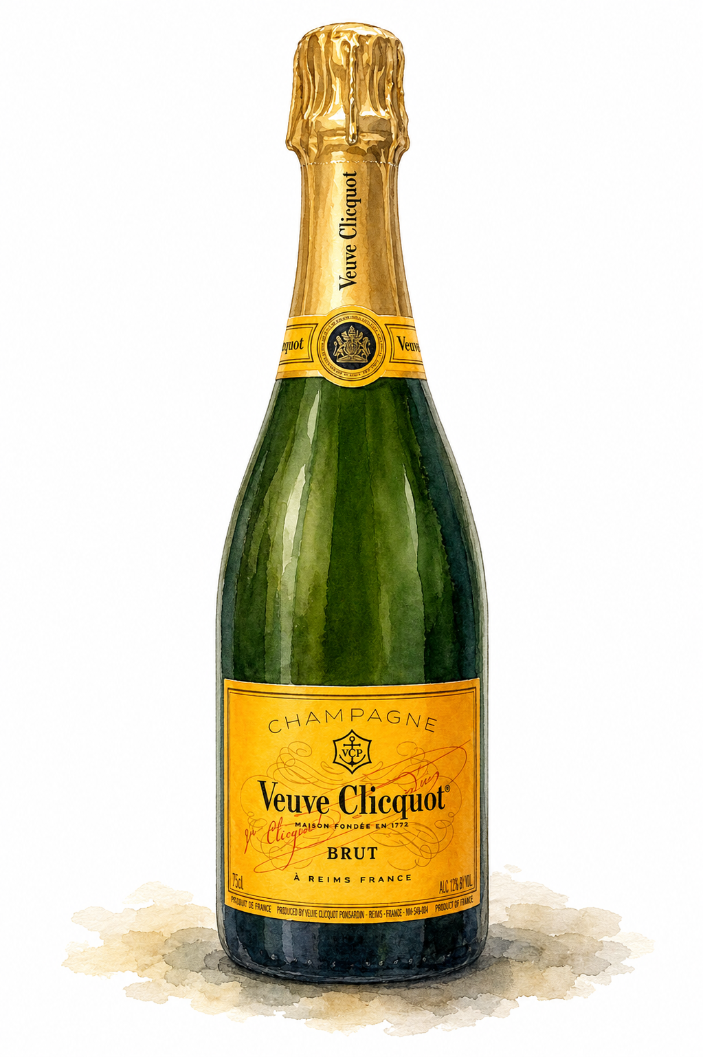 Veuve Clicquot 'Yellow Label' Brut Champagne
