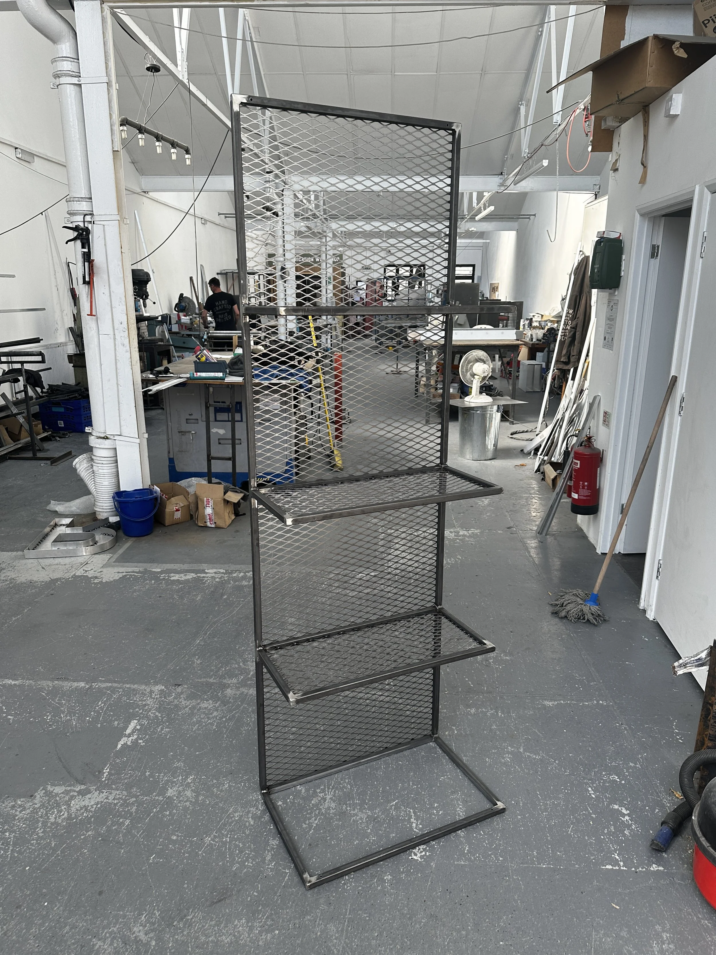 Expanded Mesh Shelving