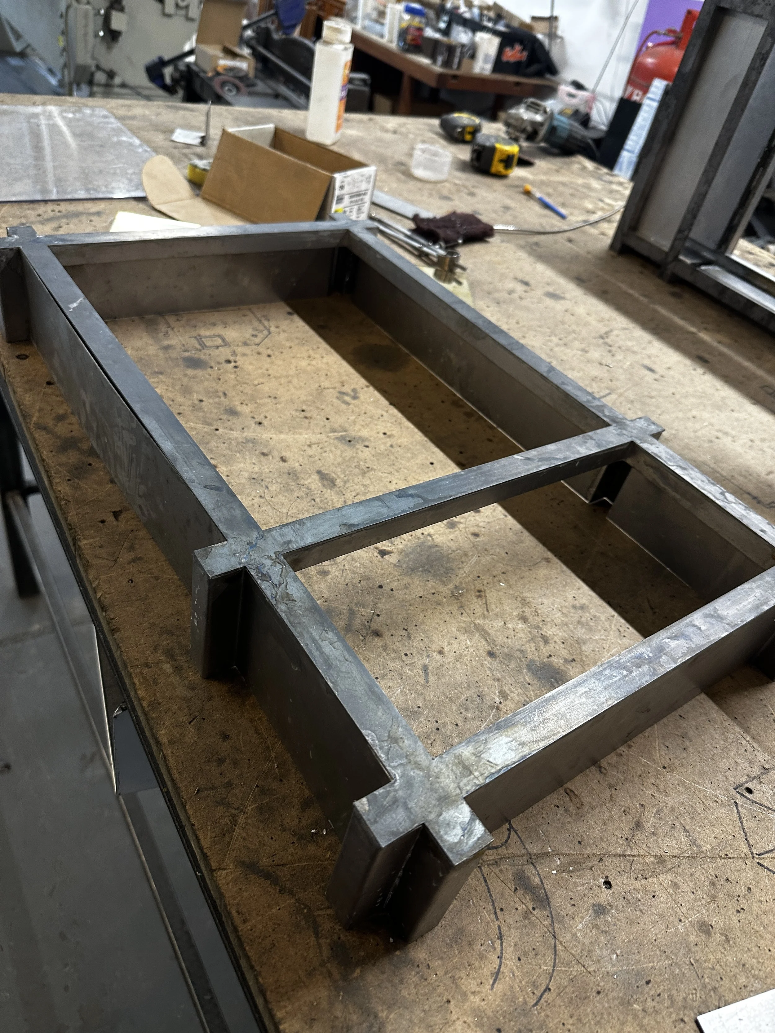 Metal Light box frame