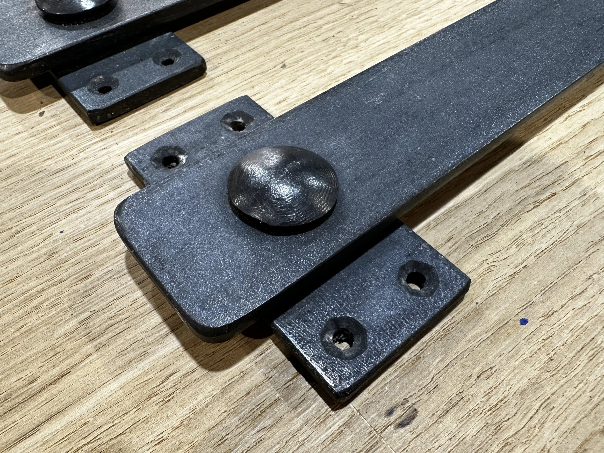 Custom made shutter bars