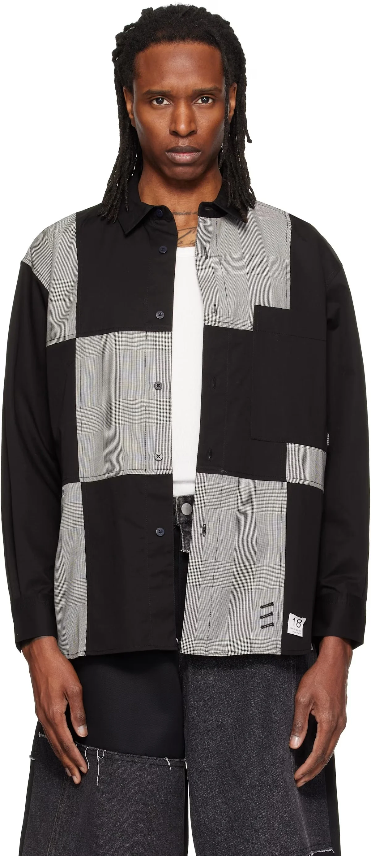 recode-chemise-noir-et-blanc-casse-a-motif-damier.jpeg