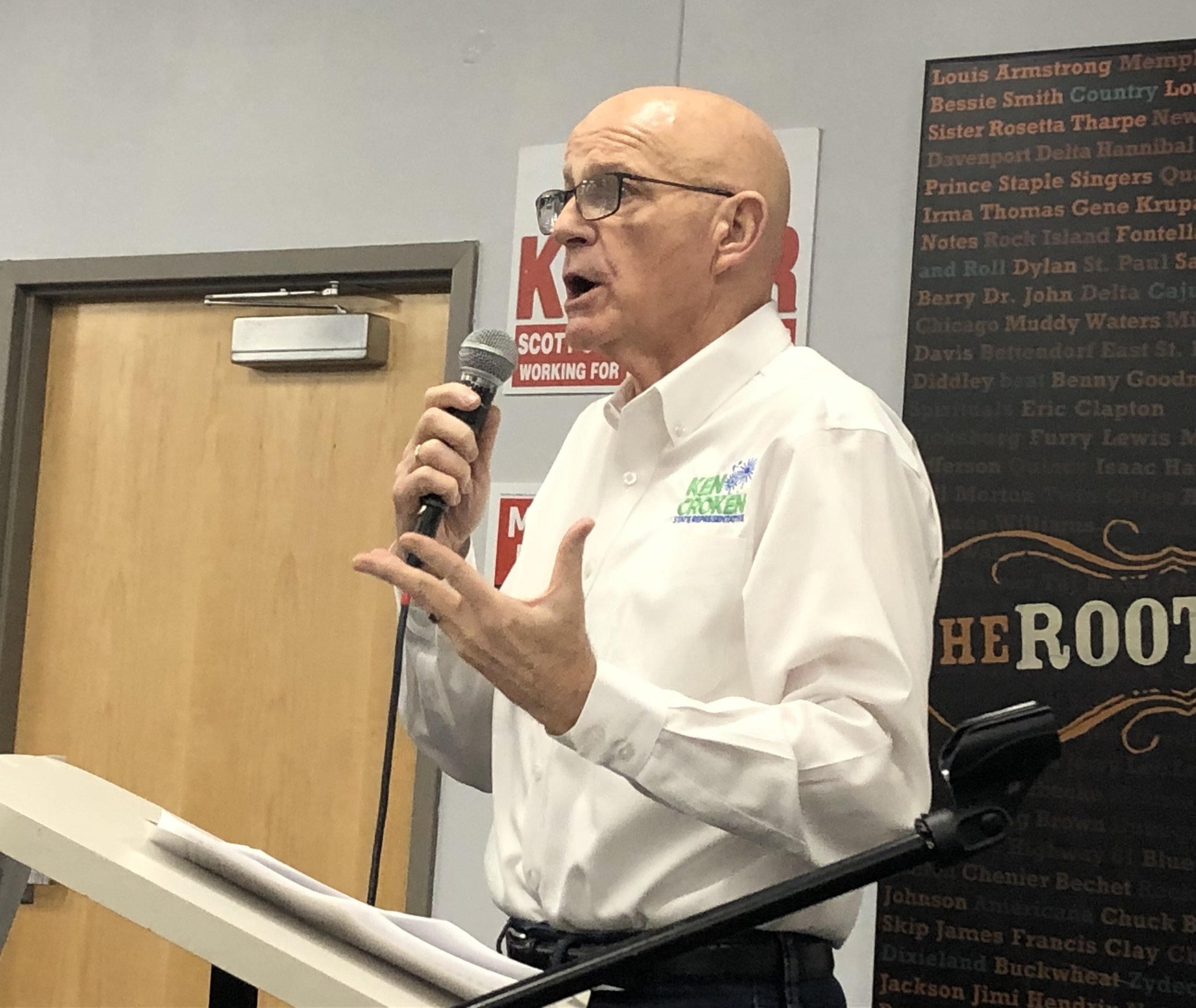 Iowa House District 97 candidate & Scott Co. Board Supervisor Ken Croken