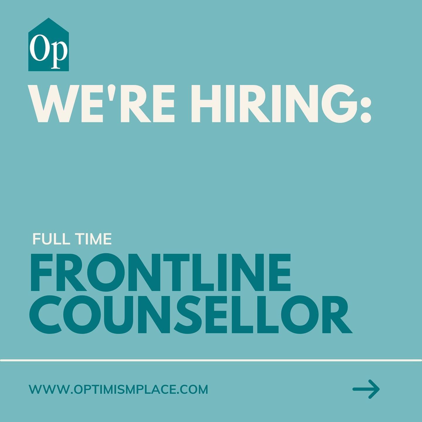 We&rsquo;re hiring: Full Time Frontline Counsellor! ⬇️ 

Join our team of dedicated feminists making a difference in the lives of women + children 💙 

Head to the link in our bio for the full job posting + description