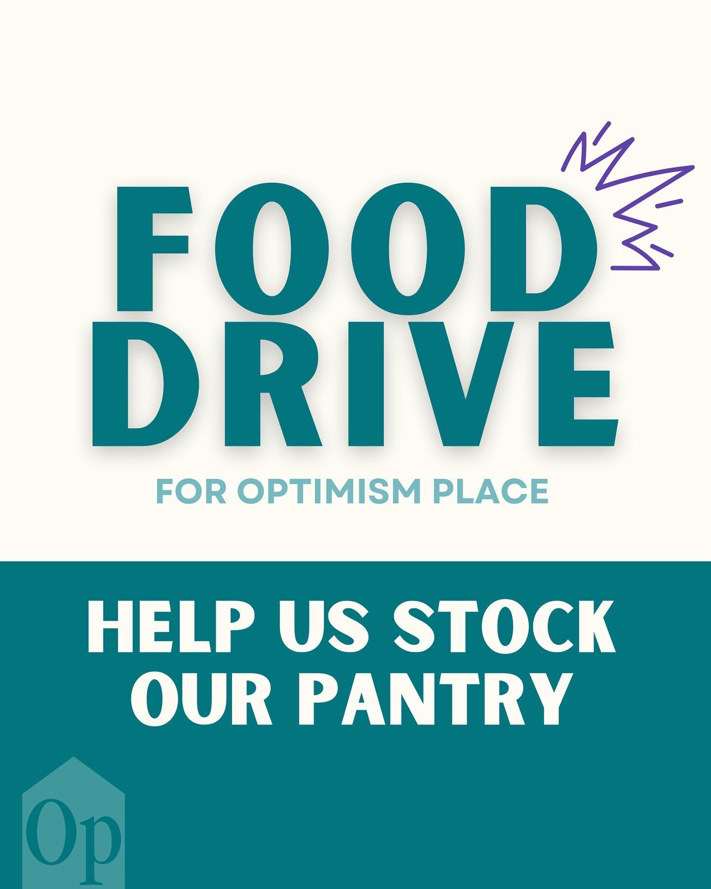 We need your help! Our pantry could use a restock ⬇️

💫 donate funds directly using the link in our bio
💫 shop our Amazon wish list and items will be sent directly to the shelter (link in bio)
💫 hold a food drive with your colleagues, teammates or