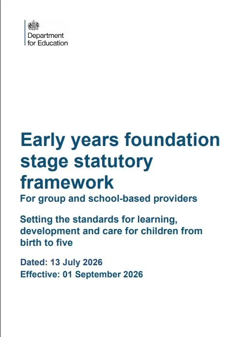 EYFS Framework Changes from 1 September 2026: A Guide for International Schools