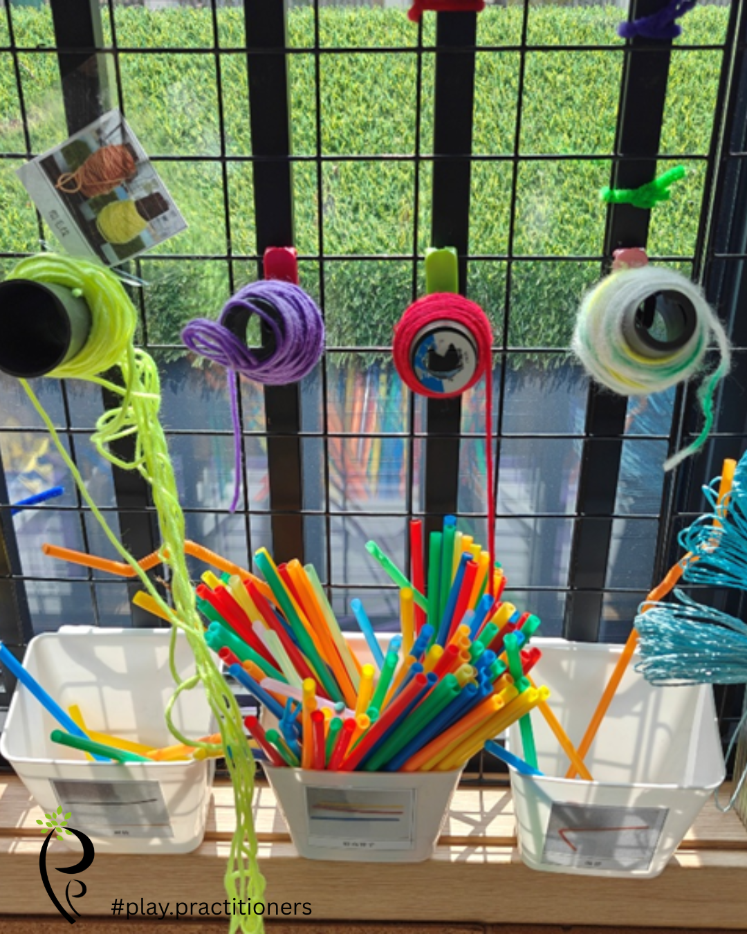 A designed Early Years environment with open-ended materials arranged at child height