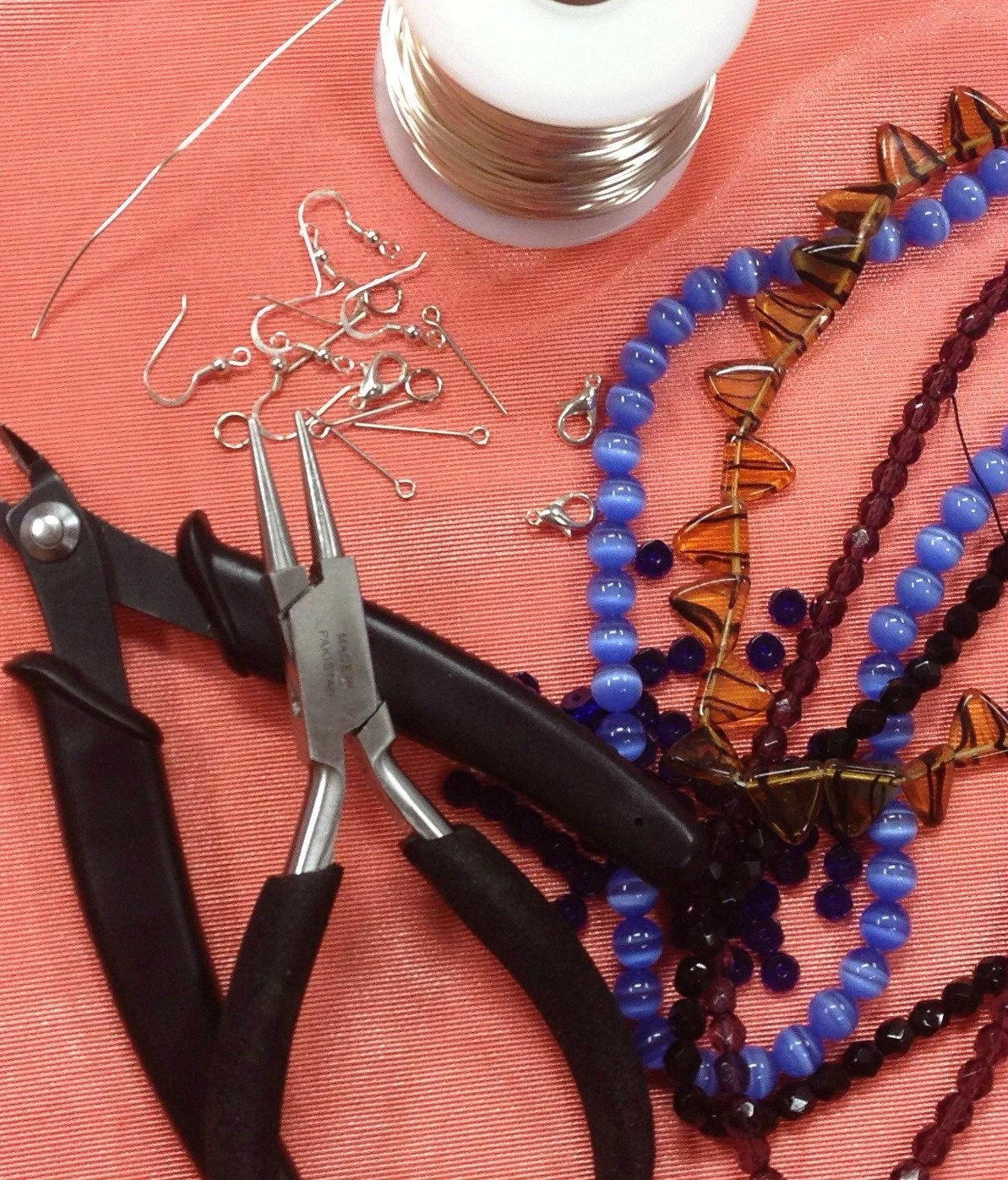 Jewelry Making Basics Class, Saturday September 13th, 4:30-6:30 pm, $45