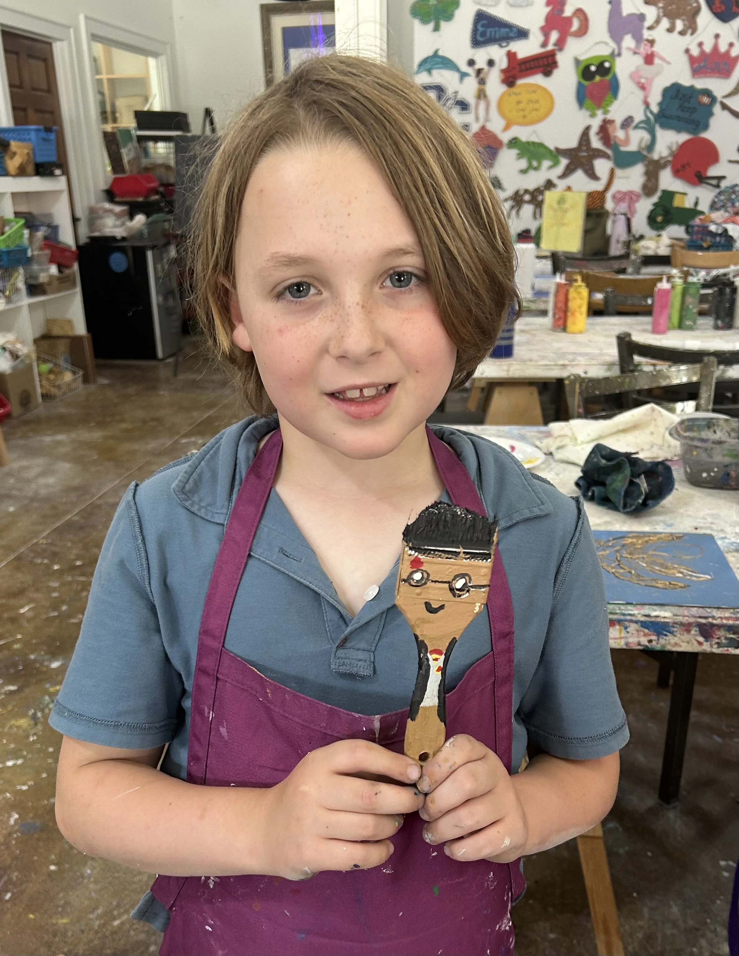 Many small projects! A new class with multiple stations for creativity! Saturday September 13th, 11-1 pm