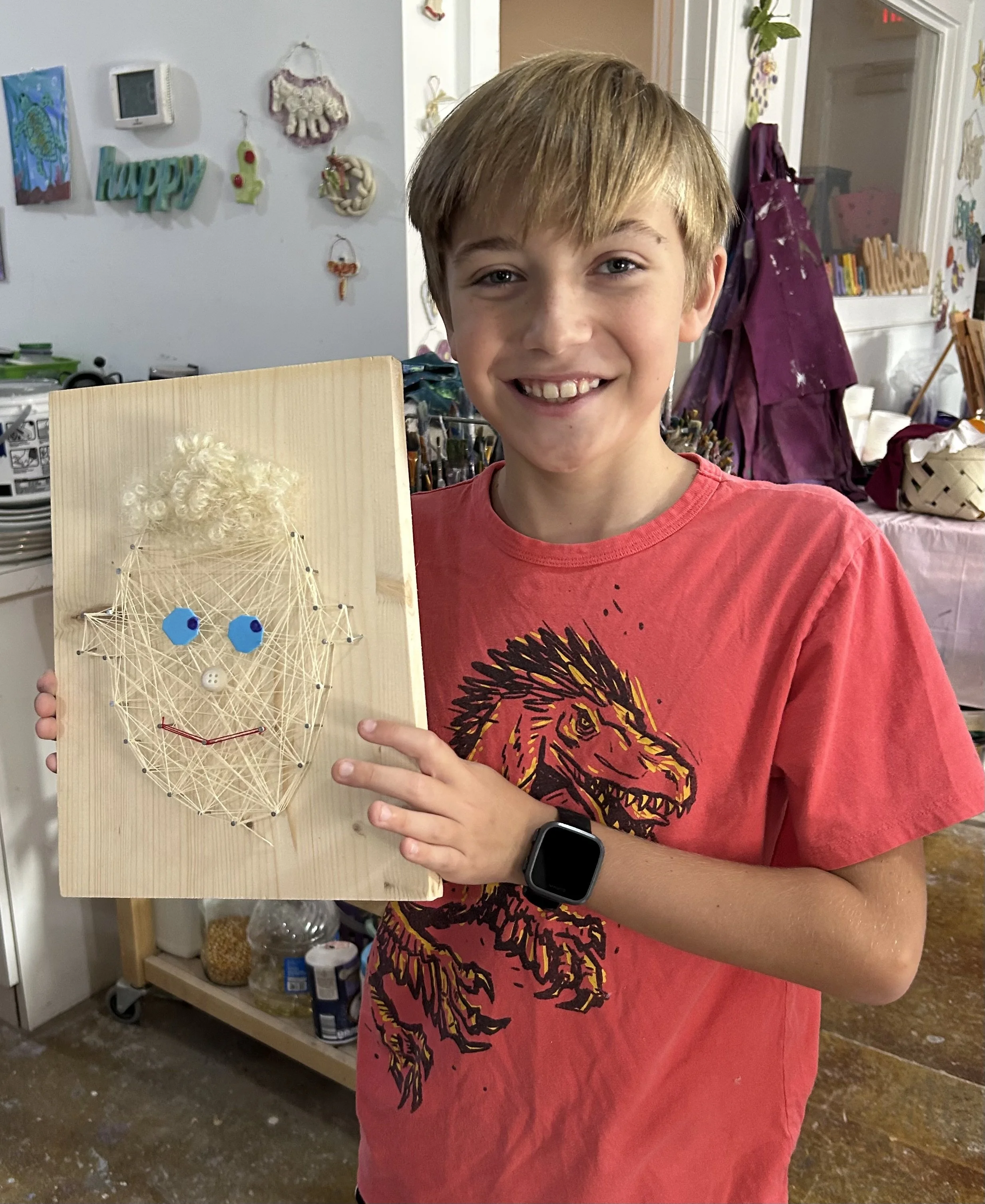 Make a String Art Project! Sunday October 5, 4:30-6 pm, $25