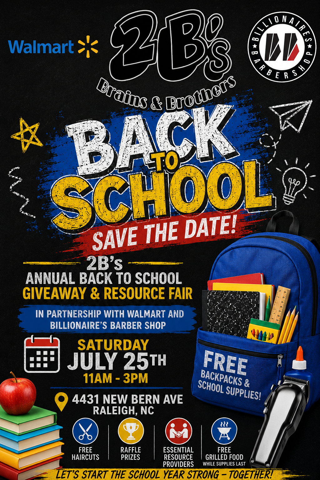 2B's Back to School Giveaway and Resource Fair