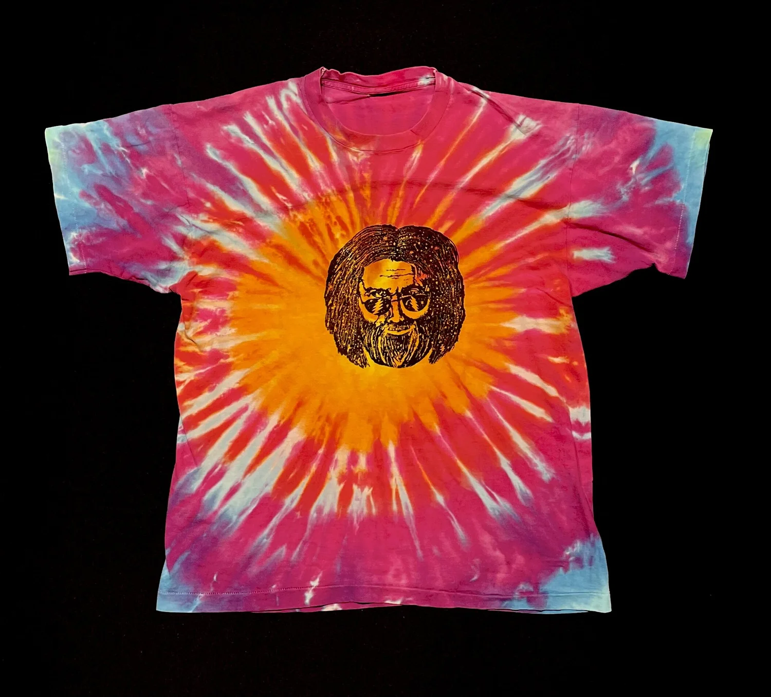 Early 90s Jerry Garcia Lot Shirt — Dead Shirts