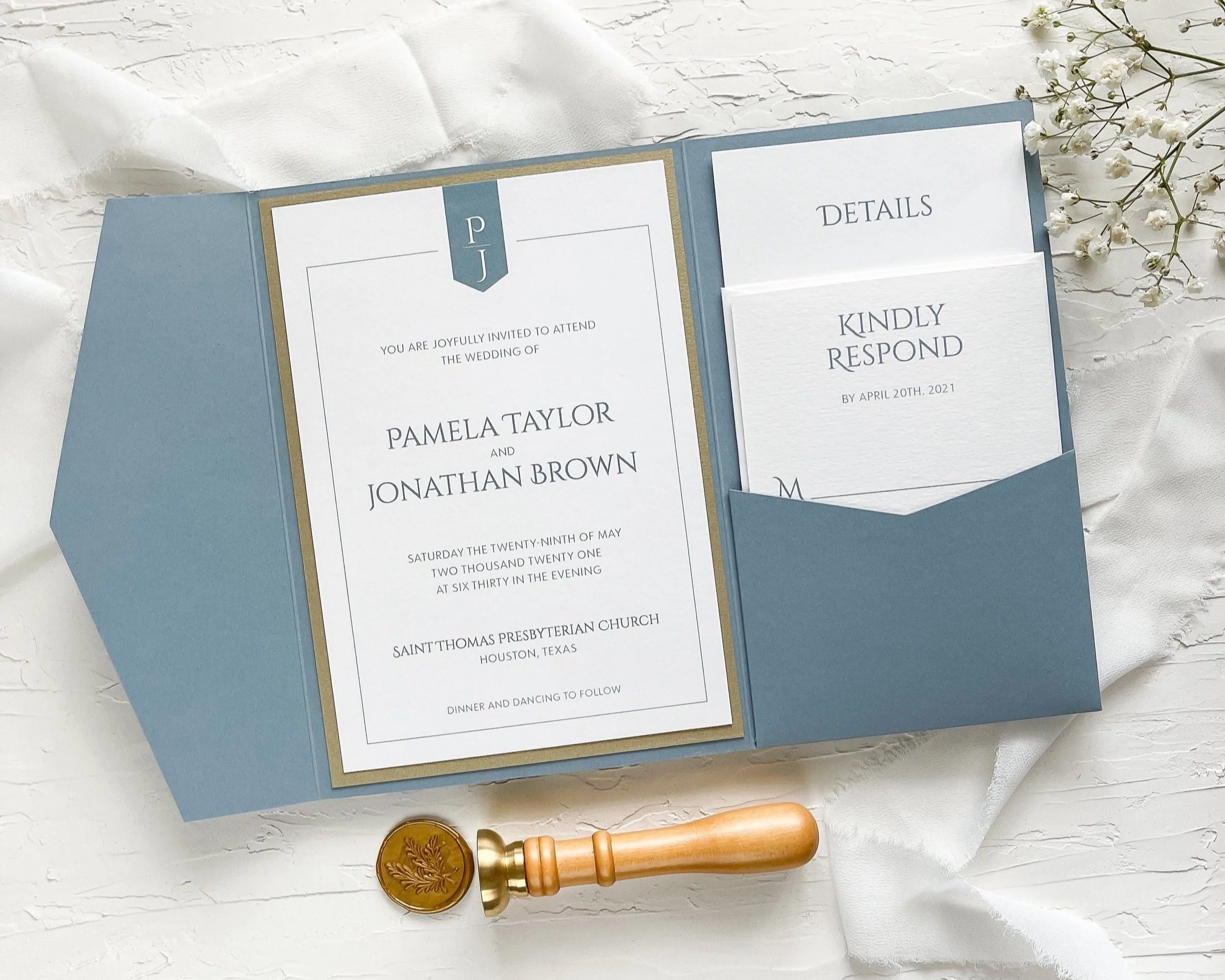 Wedding Invitations — Orchid Studio Houston invitations, calligraphy and engraving
