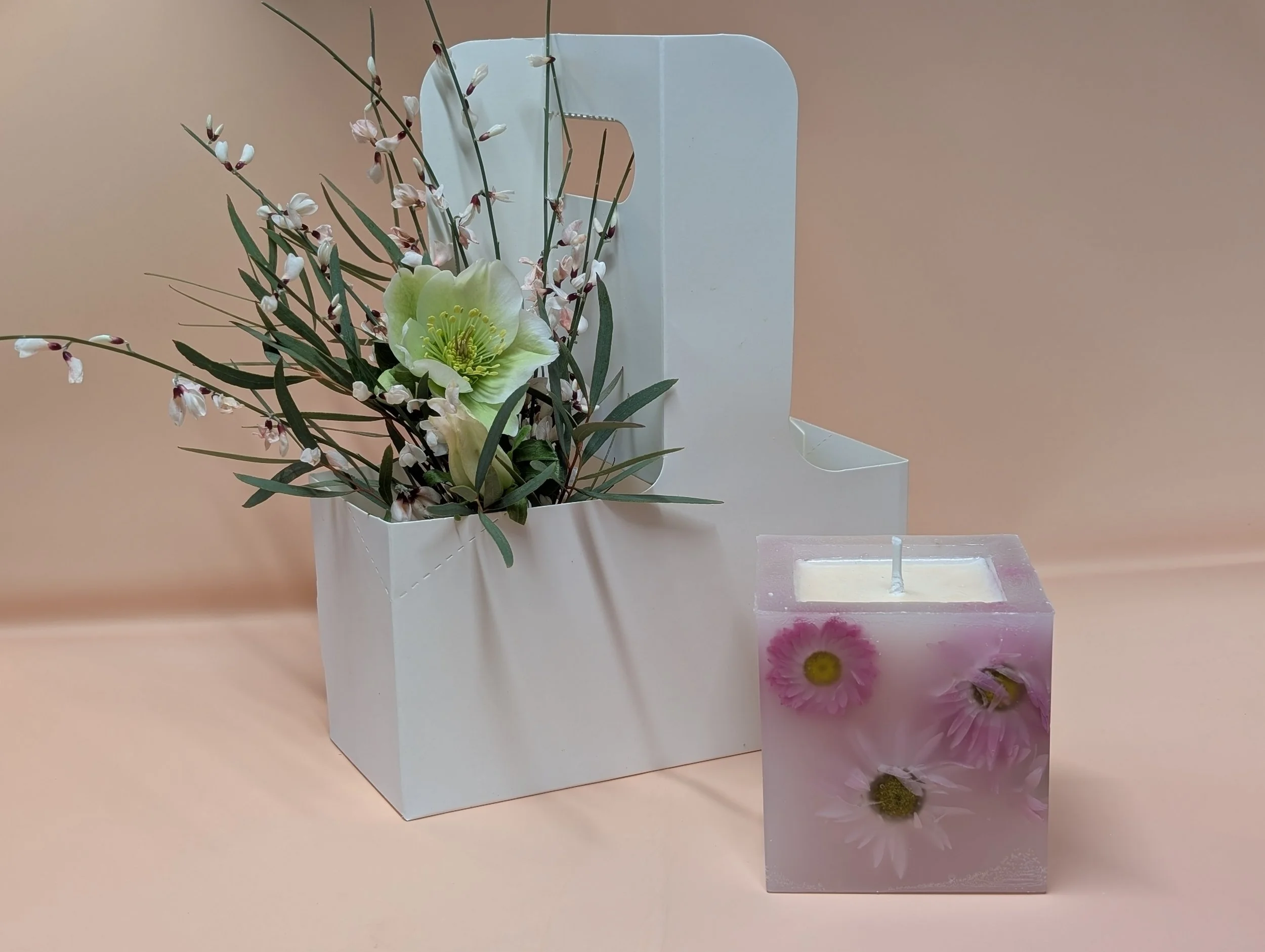 Mother’s Day Floral & Candle Set