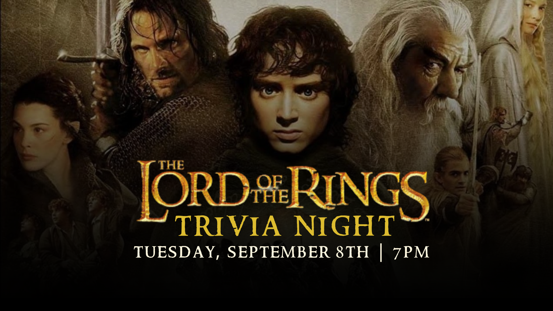 Lord of the Rings Trivia Night