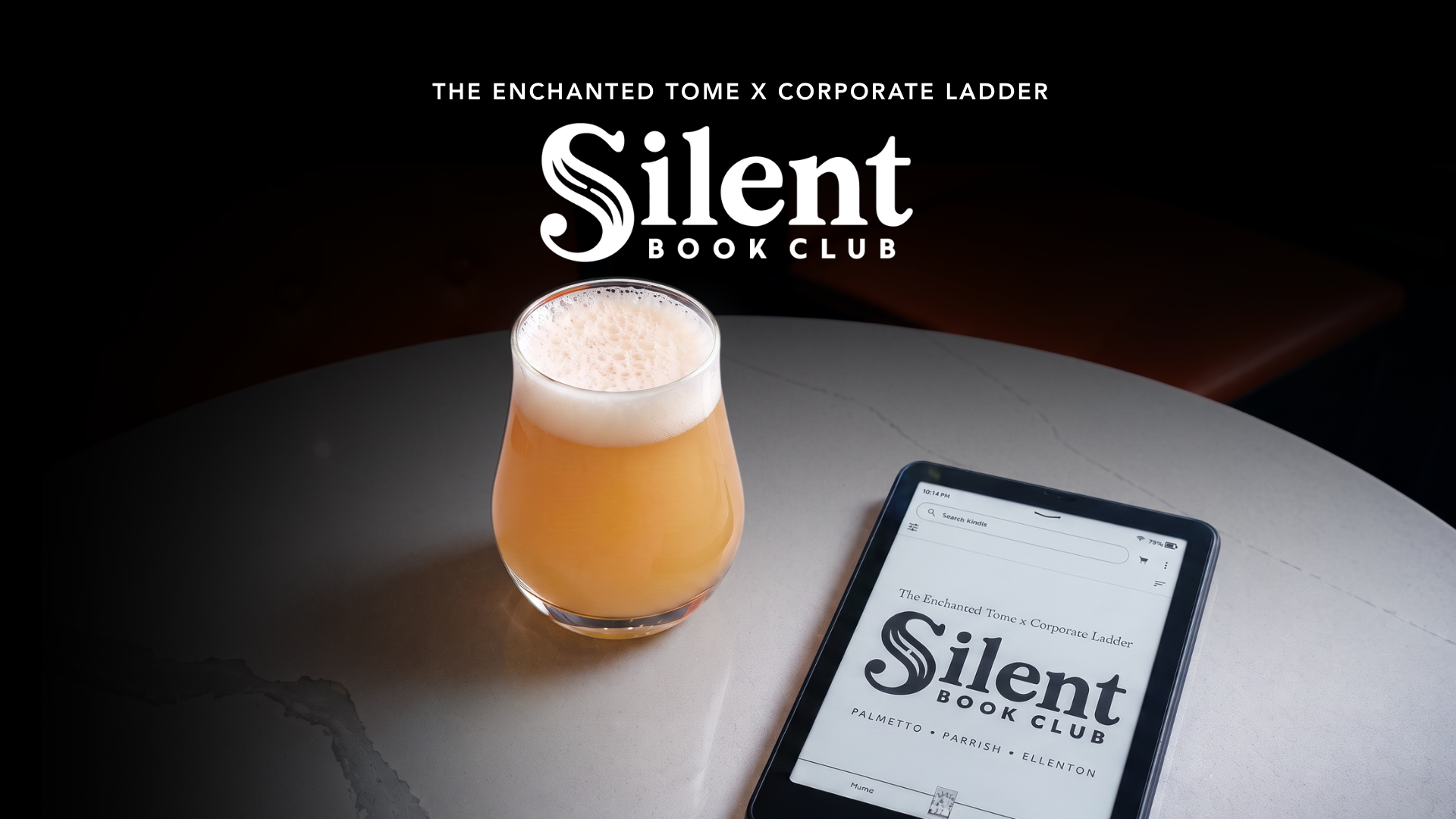 Silent Book Club at Corporate Ladder Brewing