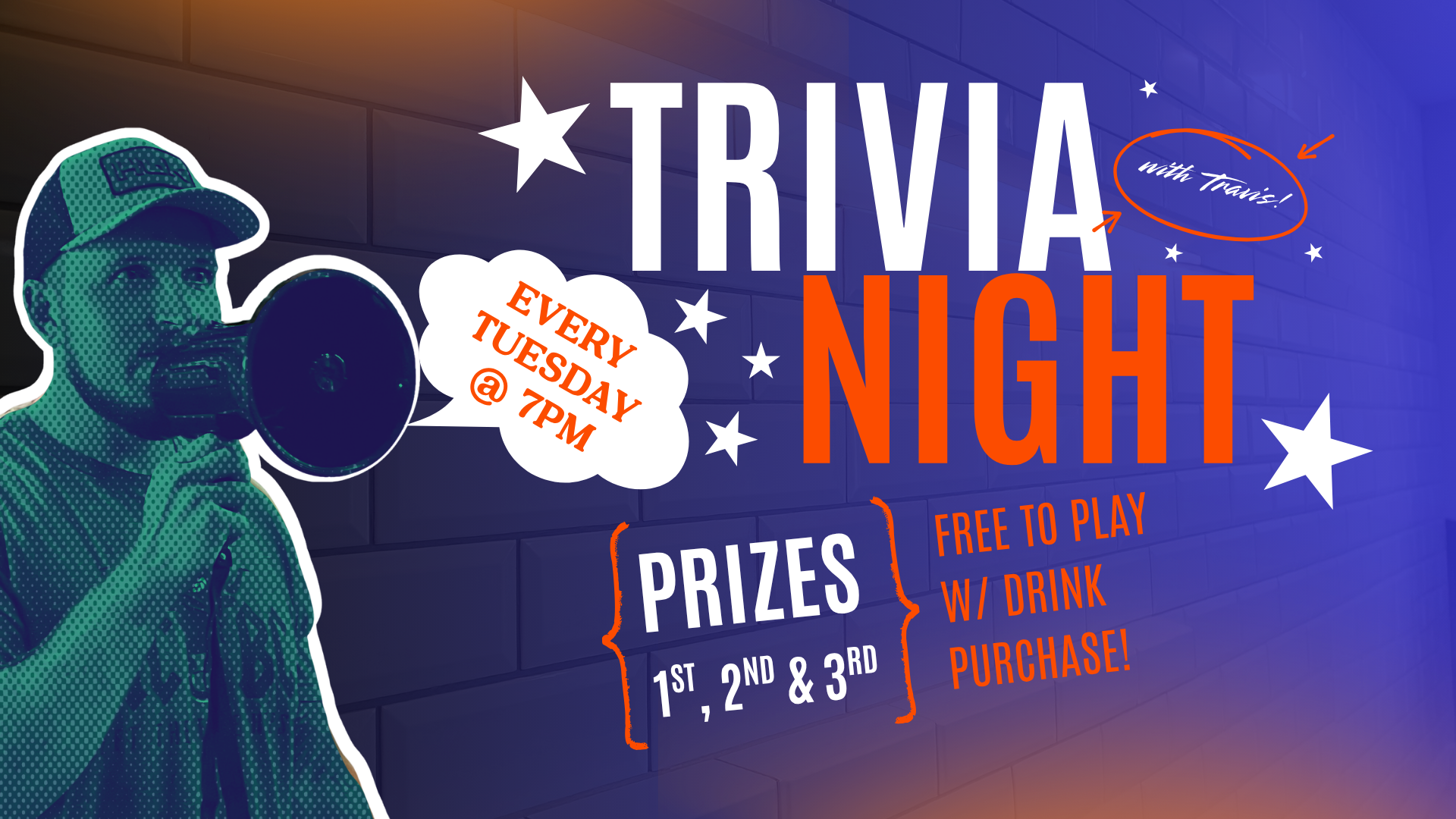 general knowledge trivia with travis at corporate ladder brewing