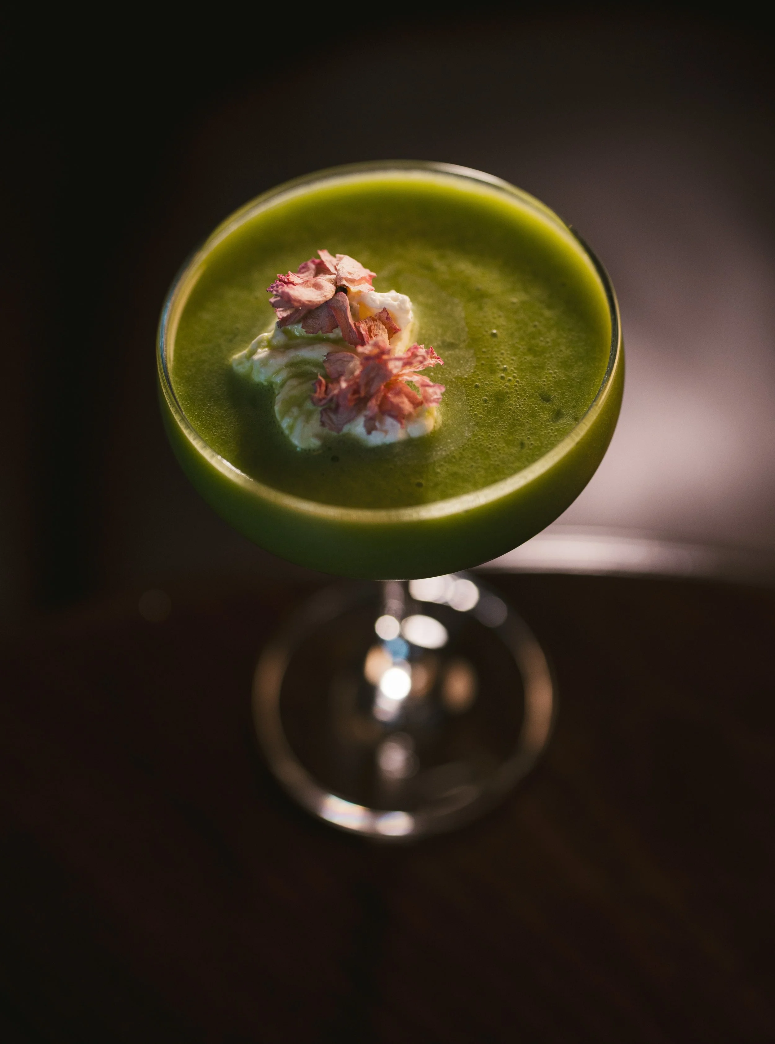 Your matcha moment just became a cocktail. 

🌸 Spring in Kyoto is here and she's not playing: Haku Vodka &middot; Liquer 43 &middot; matcha &middot; lavender &middot; orange &middot; whipped cream. 

Catch her at the bar or on the patio tonight at P
