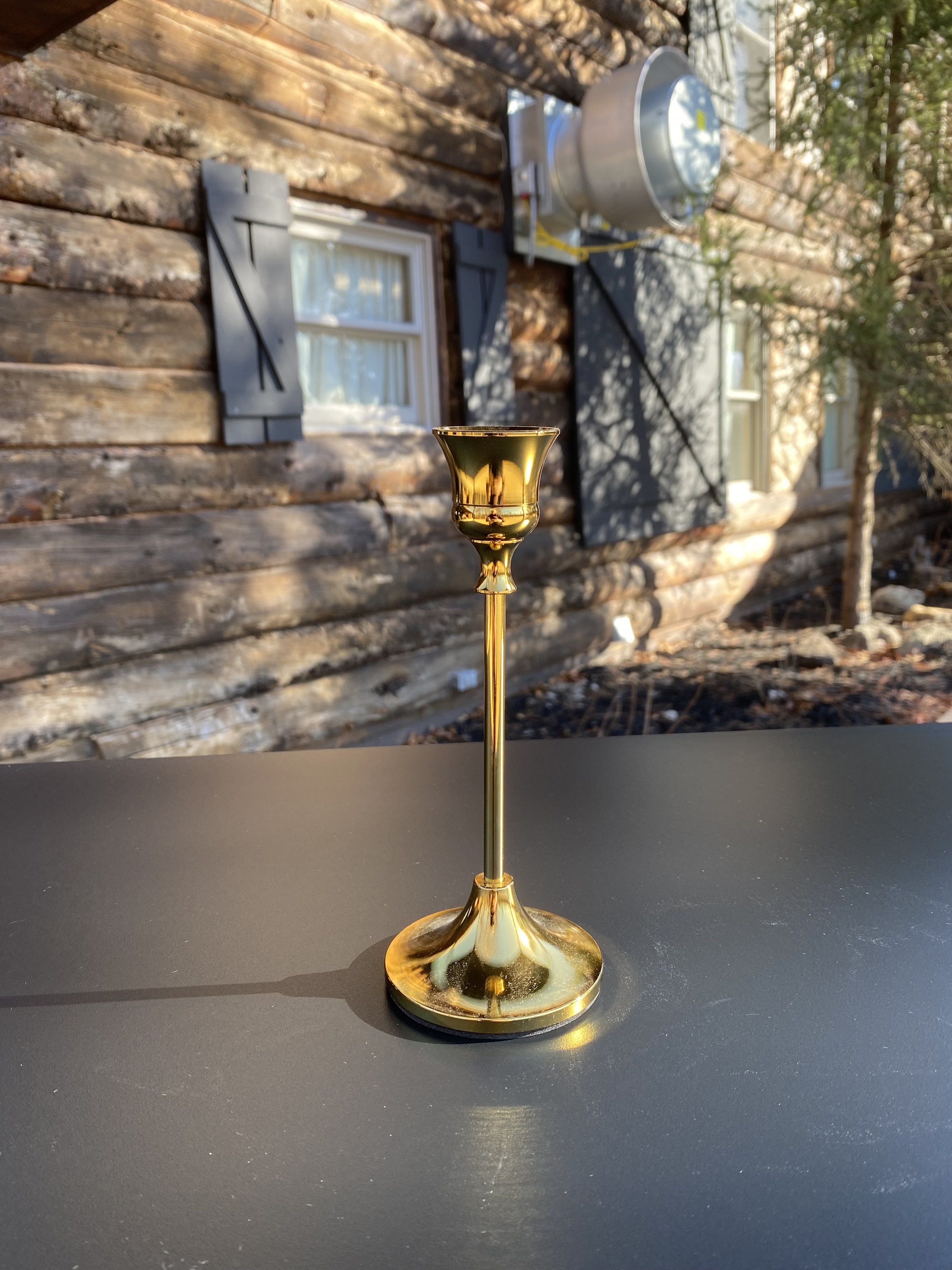 Small Gold Candle Stick