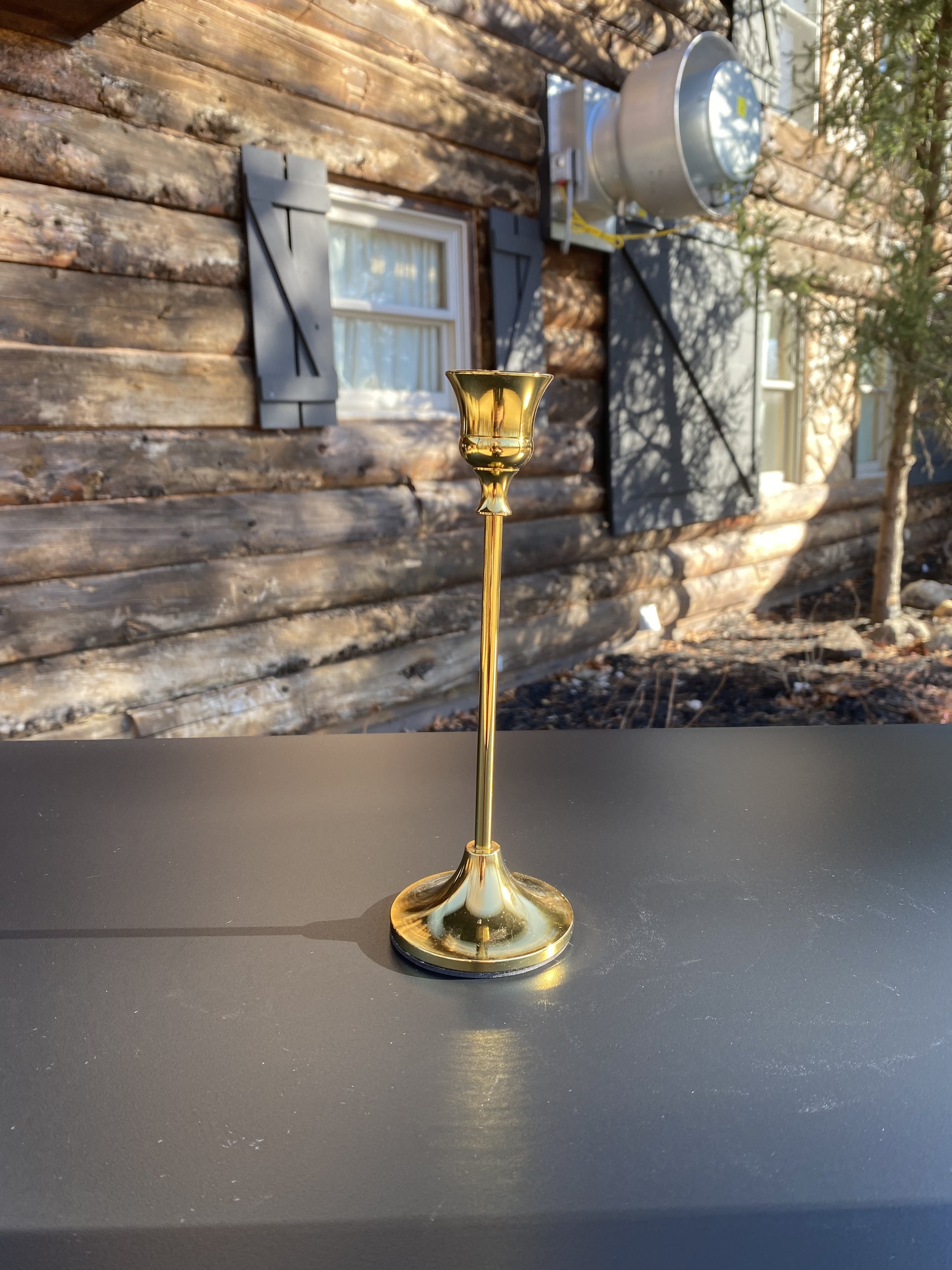 Medium Gold Candle Stick