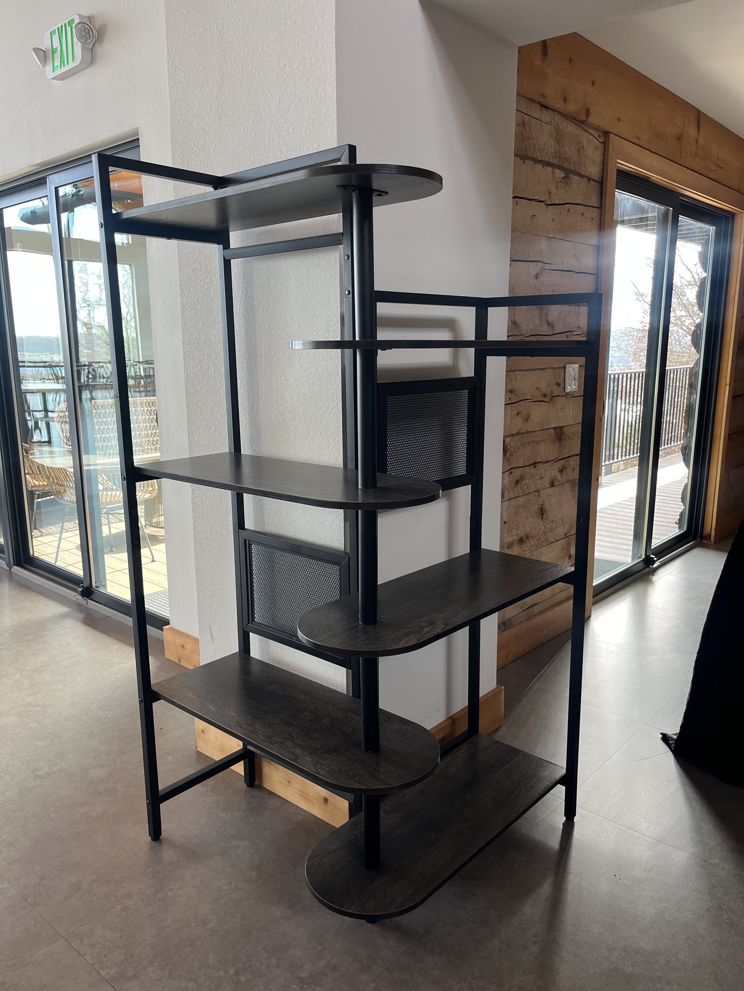 Corner Tiered Shelf