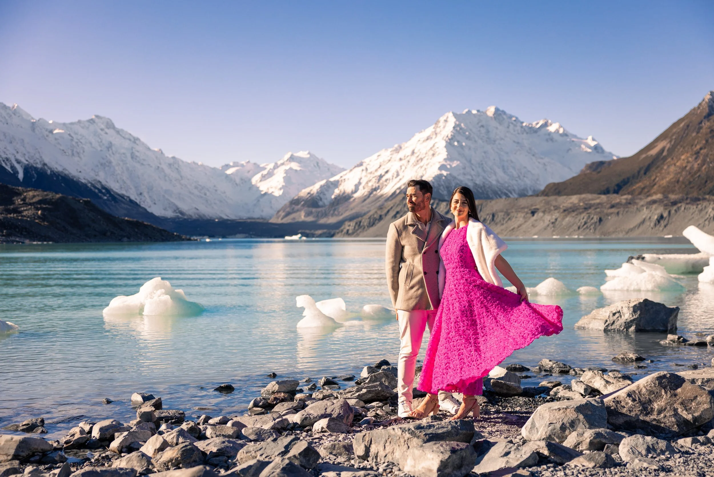 Candid couple moment on the Tasman River track.jpg