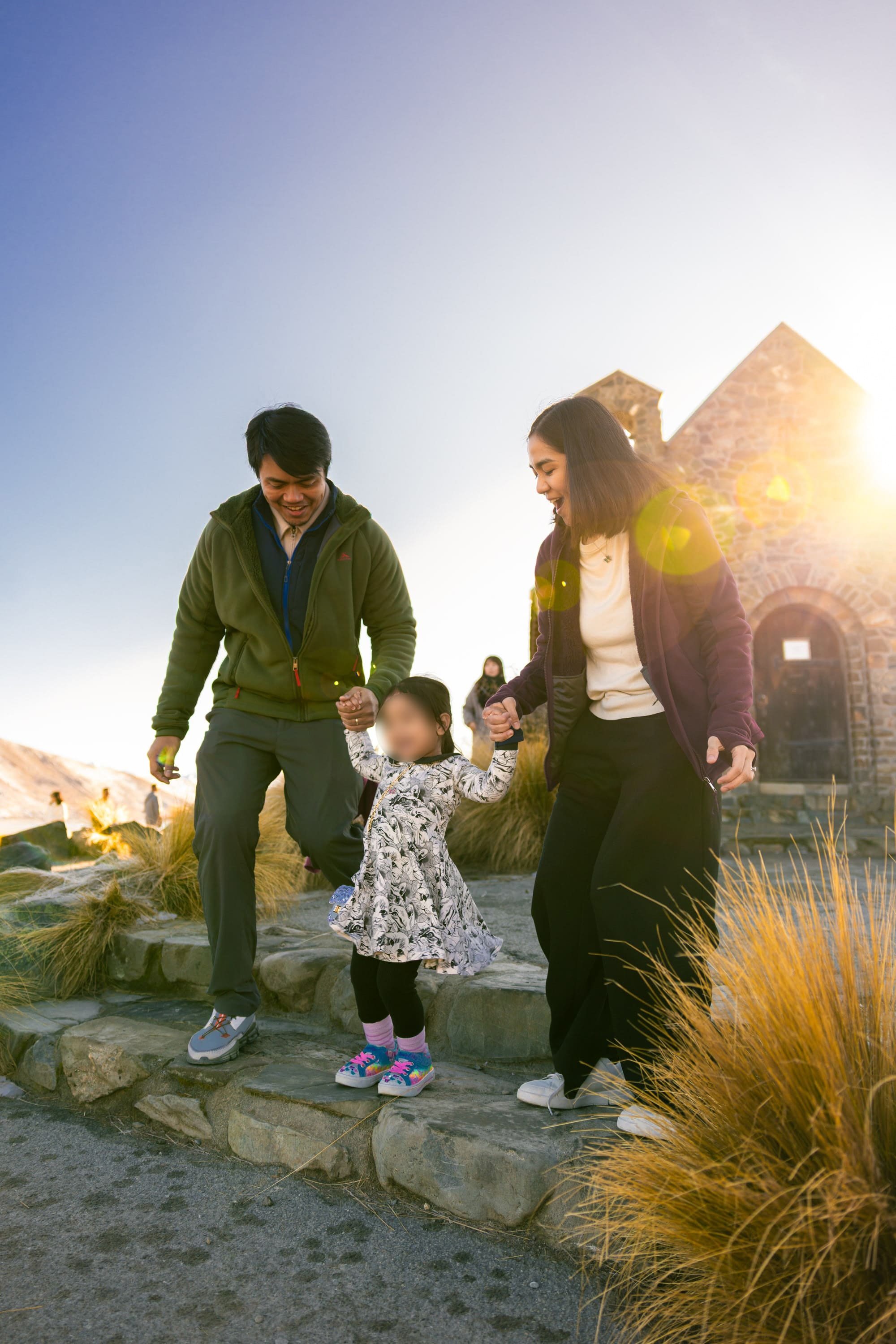 Family at te Church of the Good Shepherd