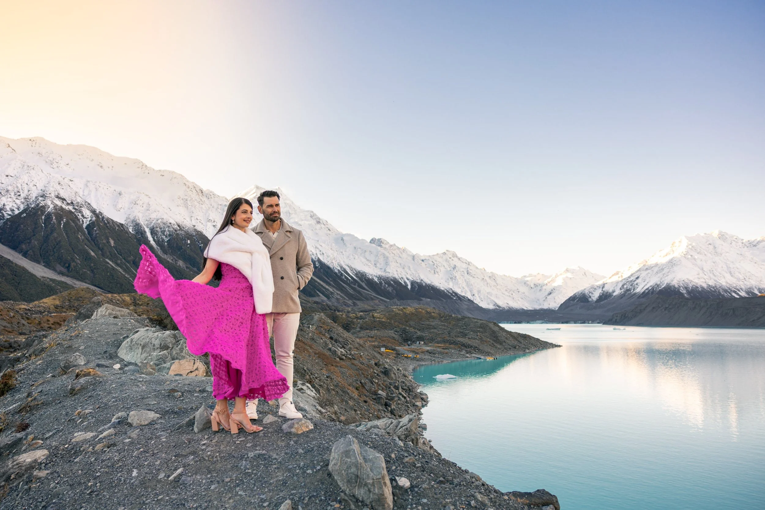 Mount Cook photography at sunset glow.jpg