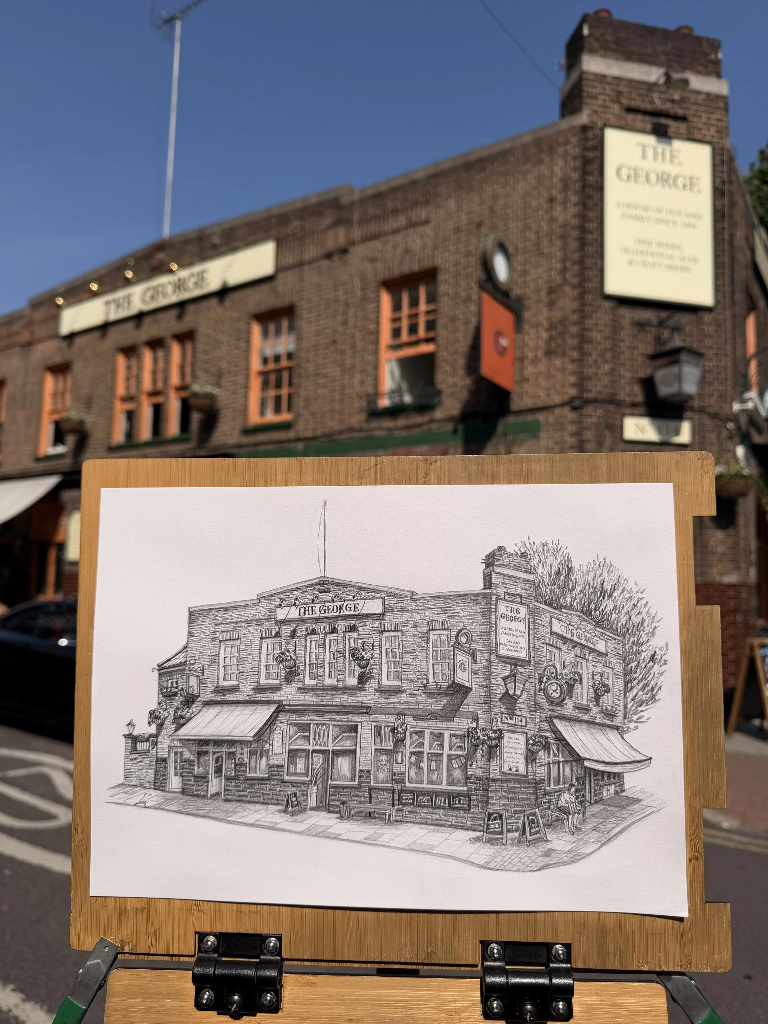 The George Pub Print, E14
