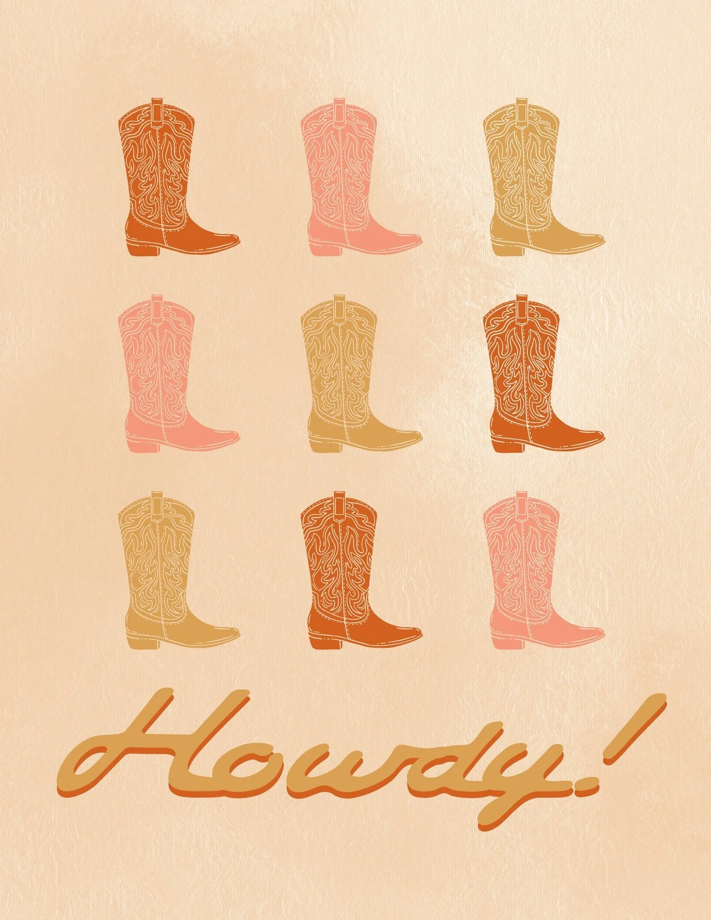 ✨Howdy, partner!✨ Playing around with warm palettes + western inspo for some graphic fun 🤠👢 I love bringing vintage vibes into modern design!

#GraphicDesign #DesignInspiration #CreativeCommunity #DesignLove #DesignerLife #ModernDesign #RetroDesign