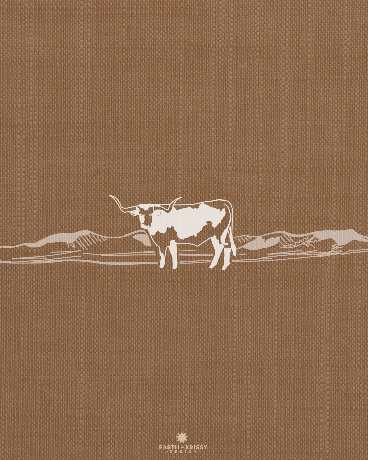 Desert western doodles &amp; dusty dreams. 🤠

#westernart #modernwestern #desertart #cowart #longhornart #southweststyle #desertvibes #westernvibes #rusticdecor #cowgirlstyle #earthtones #desertinspired #countryart #westernhome #artprint #graphicdes