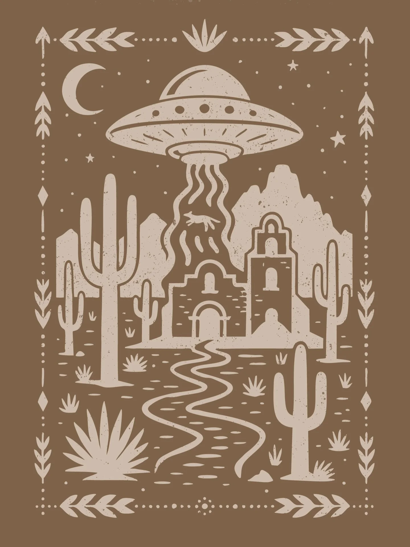 Desert alien visit 👽🛸🌵

#southwestart
#desertdesign
#arizonacreative
#desertinspired

bohodesign
earthytones