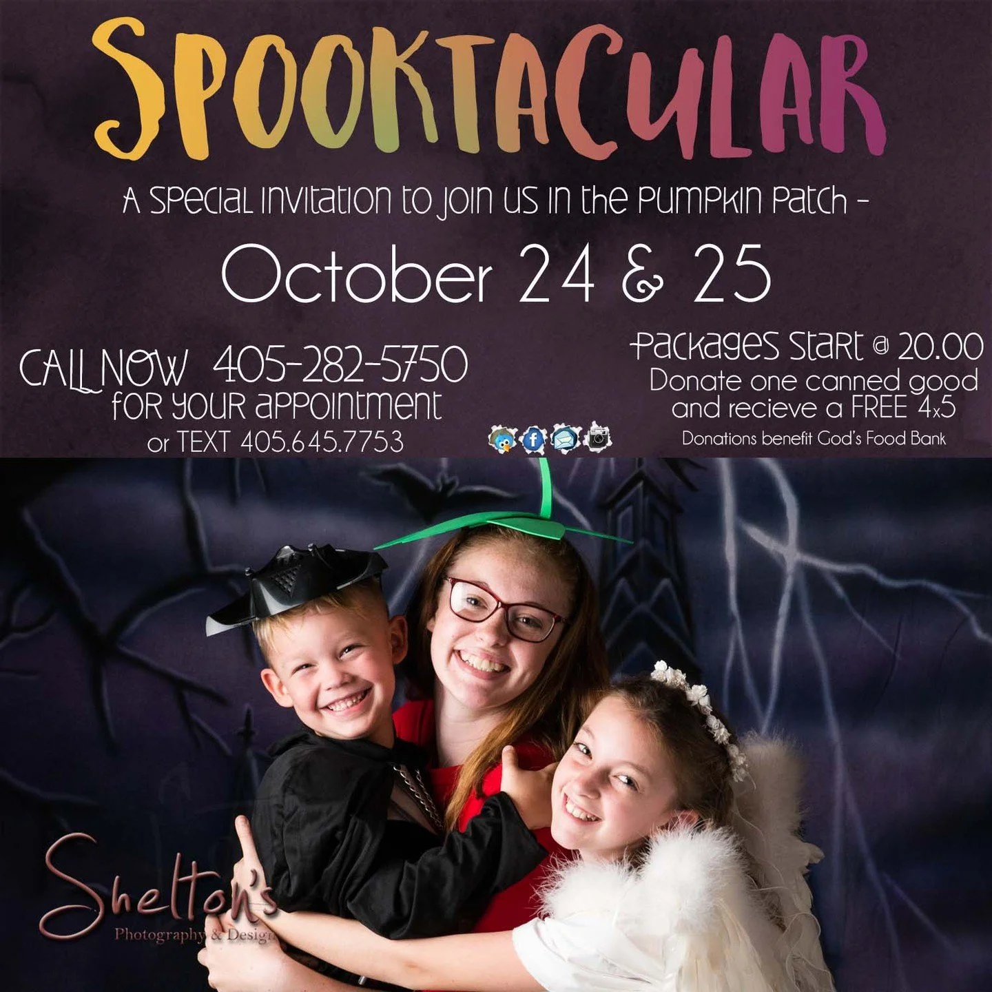 🎃 STOP YOUR SCROLL&hellip; It&rsquo;s PUMPKIN TIME at Shelton&rsquo;s! 🍂📸

Fall leaves, cozy sweaters, and little ones surrounded by pumpkins&mdash;it&rsquo;s the perfect recipe for sweet autumn memories! Our beloved Pumpkin Days Mini Sessions are
