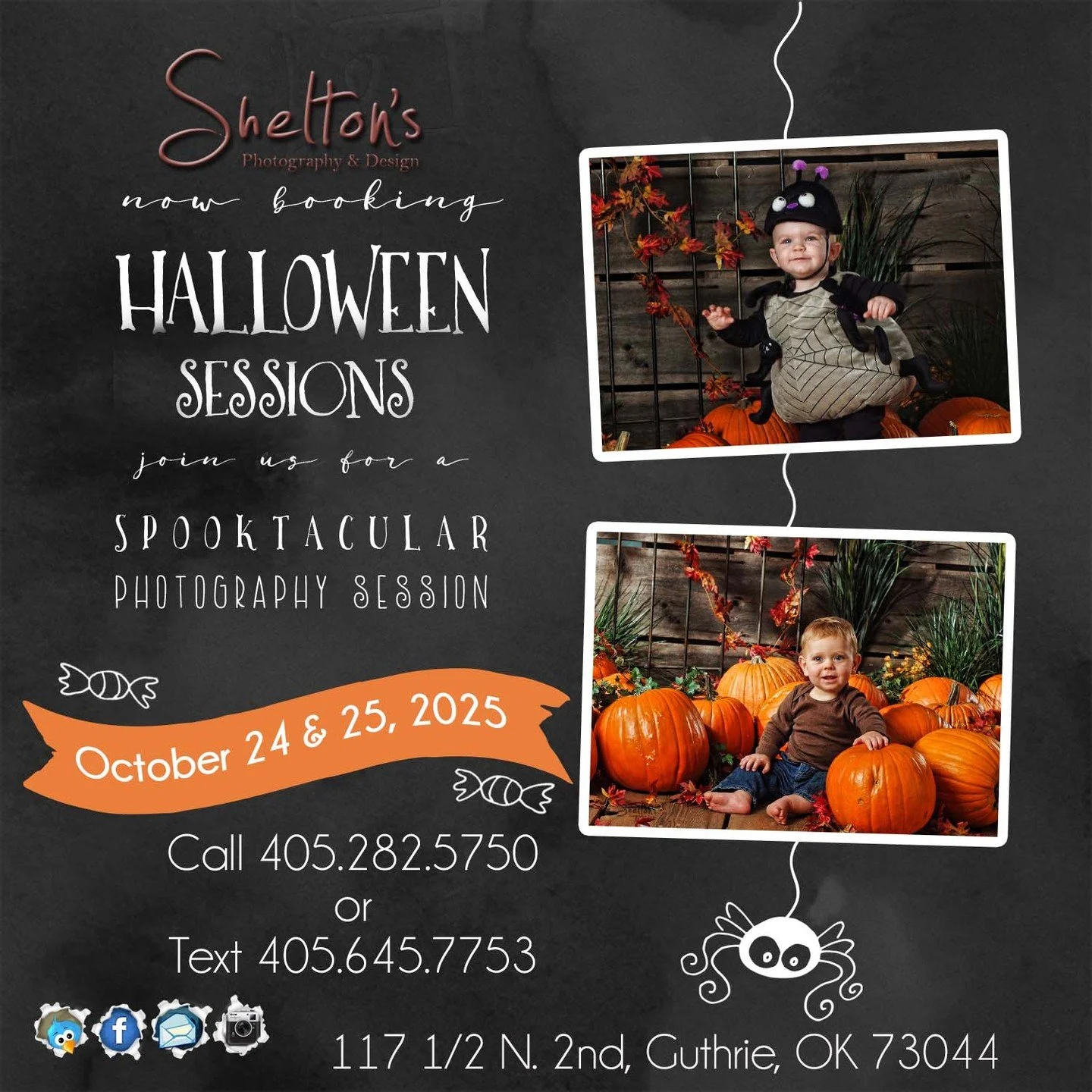 🎃 BIG NEWS… More Pumpkin Days Added! 🍂📸
Due to overwhelming response, we’ve opened additional dates for our Pumpkin Days Mini Sessions! Don’t miss your chance to capture these cozy fall memories.
👉 Click the link to book now