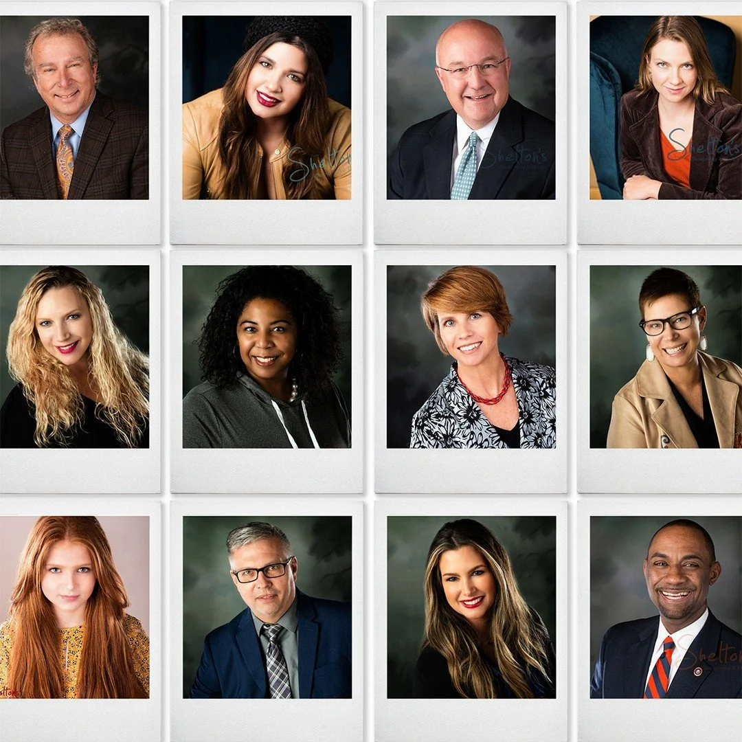 Why choose Shelton&rsquo;s for your headshots?

At Shelton&rsquo;s Photography &amp; Design, we don&rsquo;t just take pictures&mdash;we capture you. With over 30 years of professional experience, we know how to bring out your best look with the right