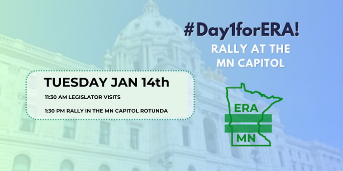 Day 1 for ERA - Rally at the Capitol