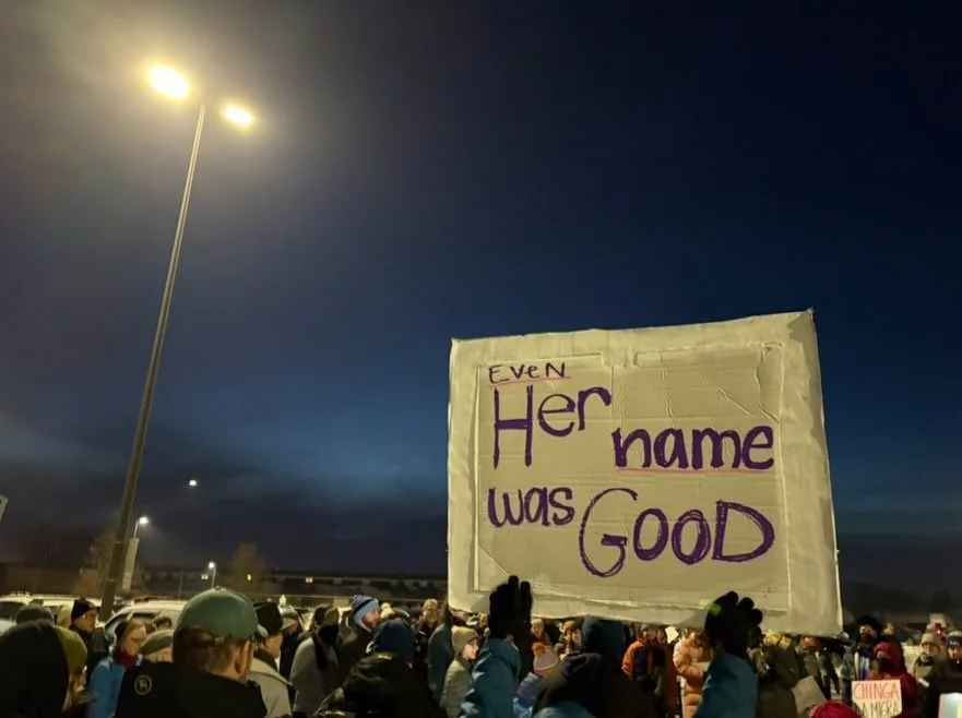 Minnesotans like ice to skate on. Any other kind is *not* welcome.

When we stand with our neighbors, we make that message clear.

ICE wants us afraid, but we&rsquo;re not going anywhere. We know that our solidarity is our safety.