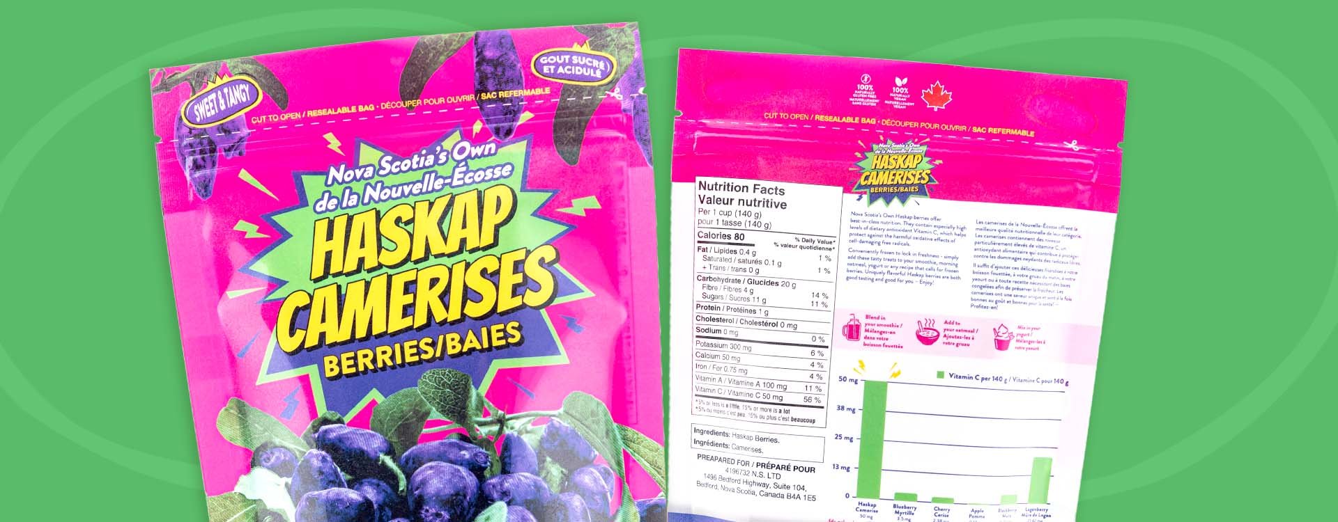 Nova Scotia's Own Haskap Berries