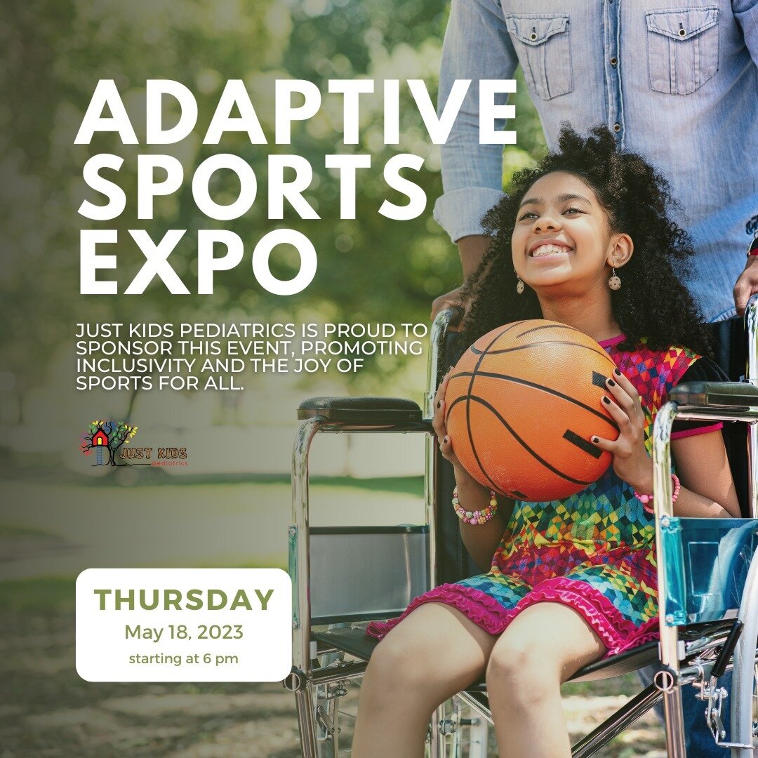 Join us at the Adaptive Sports Expo on Thursday, May 18th for an incredible evening of inclusive sports and fun! Watch the thrilling wheelchair pickleball game at 6pm and the exciting wheelchair basketball game at 7pm. Just Kids Pediatrics is proud t