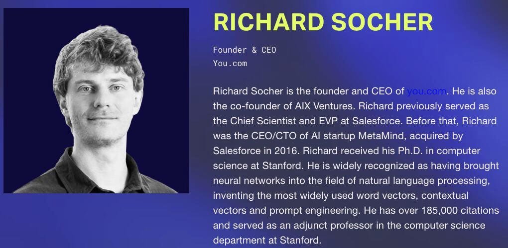 HumanX: AIX Ventures co-founder Richard Socher on the future of AI search